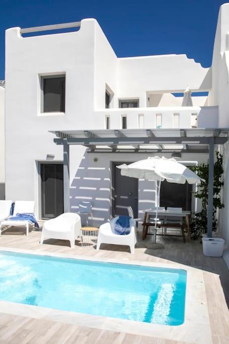 White Nadora Naxos Villa Agia Anna  Exterior photo