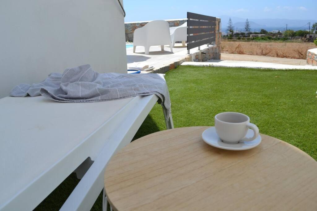 White Nadora Naxos Villa Agia Anna  Exterior photo